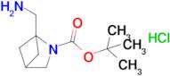 tert-Butyl 1-(aminomethyl)-2-azabicyclo[2.1.1]hexane-2-carboxylate hydrochloride