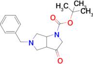 tert-Butyl 5-benzyl-3-oxo-octahydropyrrolo[3,4-b]pyrrole-1-carboxylate