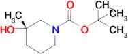 tert-Butyl (3S)-3-hydroxy-3-methyl-piperidine-1-carboxylate