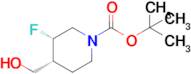 tert-Butyl (3S,4R)-3-fluoro-4-(hydroxymethyl)piperidine-1-carboxylate