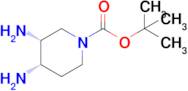 tert-Butyl (3r,4s)-3,4-diaminopiperidine-1-carboxylate