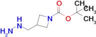 tert-Butyl 3-(hydrazinomethyl)azetidine-1-carboxylate