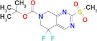 tert-Butyl 5,5-difluoro-2-methanesulfonyl-5H,6H,7H,8H-pyrido[3,4-d]pyrimidine-7-carboxylate