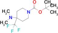 tert-Butyl 4-(dimethylamino)-4-(trifluoromethyl)piperidine-1-carboxylate