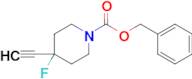 Benzyl 4-ethynyl-4-fluoropiperidine-1-carboxylate