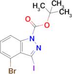 tert-Butyl 4-bromo-3-iodo-indazole-1-carboxylate