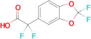 2-(2,2-Difluoro-2h-1,3-benzodioxol-5-yl)-2,2-difluoroacetic acid