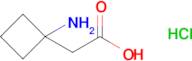 2-(1-Aminocyclobutyl)acetic acid hydrochloride