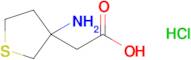 2-(3-Aminothiolan-3-yl)acetic acid hydrochloride