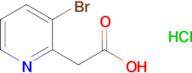 2-(3-Bromo-2-pyridyl)acetic acid hydrochloride