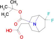 2-[exo-8-tert-Butoxycarbonyl-6,6-difluoro-8-azabicyclo[3.2.1]octan-3-yl]acetic acid