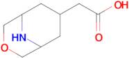 2-(3-Oxa-9-azabicyclo[3.3.1]nonan-7-yl)acetic acid