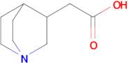 2-{1-Azabicyclo[2.2.2]octan-3-yl}acetic acid