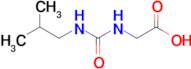 2-(Isobutylcarbamoylamino)acetic acid