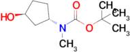 Tert-Butyl N-[(1S,3S)-3-hydroxycyclopentyl]-n-methylcarbamate