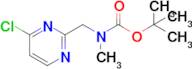 tert-Butyl N-[(4-chloropyrimidin-2-yl)methyl]-N-methyl-carbamate