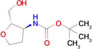 tert-Butyl N-[(2S,3S)-2-(hydroxymethyl)tetrahydrofuran-3-yl]carbamate