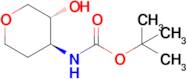 tert-Butyl N-[(3R,4S)-3-hydroxytetrahydropyran-4-yl]carbamate