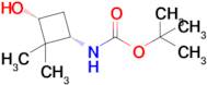 tert-Butyl N-[(1S,3R)-3-hydroxy-2,2-dimethyl-cyclobutyl]carbamate