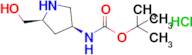 tert-Butyl N-[(3S,5S)-5-(hydroxymethyl)pyrrolidin-3-yl]carbamate hydrochloride