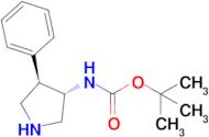 tert-Butyl N-[(3S,4R)-4-phenylpyrrolidin-3-yl]carbamate