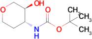 Tert-Butyl N-[(3S,4R)-3-hydroxytetrahydropyran-4-yl]carbamate