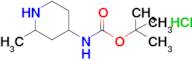 tert-Butyl N-(2-methylpiperidin-4-yl)carbamate hydrochloride