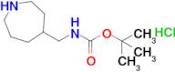 tert-Butyl N-(azepan-4-ylmethyl)carbamate hydrochloride