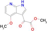 Methyl 2-{4-methoxy-1H-pyrrolo[2,3-b]pyridin-3-yl}-2-oxoacetate