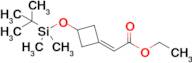 Ethyl 2-{3-[(tert-Butyldimethylsilyl)oxy]cyclobutylidene}acetate