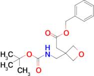 Benzyl 2-[3-({[(tert-Butoxy)carbonyl]amino}methyl)oxetan-3-yl]acetate