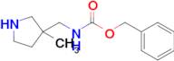 Benzyl N-[(3-methylpyrrolidin-3-yl)methyl]carbamate