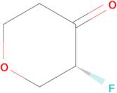 (3R)-3-Fluorooxan-4-one