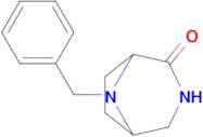 8-Benzyl-3,8-diazabicyclo[3.2.1]octan-2-one