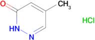 4-Methyl-1H-pyridazin-6-one hydrochloride