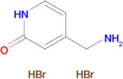 4-(Aminomethyl)-1H-pyridin-2-one dihydrobromide