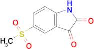 5-Methanesulfonyl-2,3-dihydro-1H-indole-2,3-dione