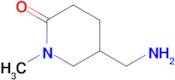 5-(Aminomethyl)-1-methylpiperidin-2-one