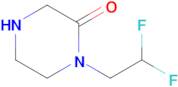 1-(2,2-Difluoroethyl)piperazin-2-one