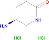 (5S)-5-Aminopiperidin-2-one dihydrochloride