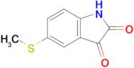 5-(Methylsulfanyl)-2,3-dihydro-1H-indole-2,3-dione