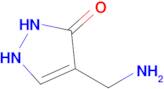 4-(Aminomethyl)-2,3-dihydro-1H-pyrazol-3-one