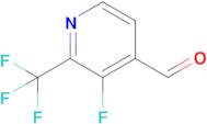 3-Fluoro-2-(trifluoromethyl)pyridine-4-carbaldehyde