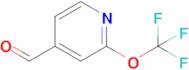 2-(Trifluoromethoxy)pyridine-4-carbaldehyde