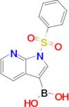 [1-(Benzenesulfonyl)-1H-pyrrolo[2,3-b]pyridin-3-yl]boronic acid