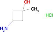 3-Amino-1-methylcyclobutan-1-ol hydrochloride