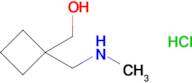 {1-[(Methylamino)methyl]cyclobutyl}methanol hydrochloride