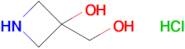 3-(Hydroxymethyl)azetidin-3-ol hydrochloride