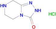 2H,3H,5H,6H,7H,8H-[1,2,4]triazolo[4,3-a]pyrazin-3-one hydrochloride