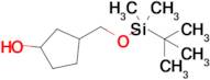 3-{[(tert-Butyldimethylsilyl)oxy]methyl}cyclopentan-1-ol